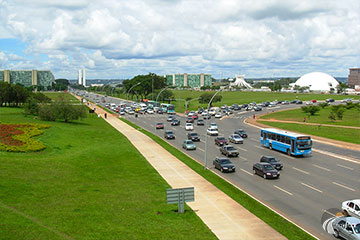 Brasília - Panorâmica Eixo Monumental Leste