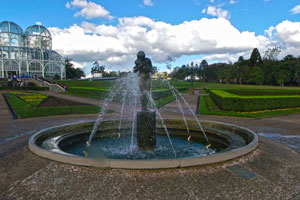 Curitiba - Jardim Botânico - Chafariz