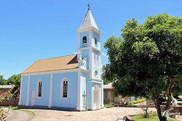 Bento Gonçalves - Caminhos de Pedra - Capela Nossa Senhora Imaculada Conceição. Construída em 1935