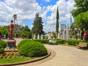 Veranópolis - Praça XV de Novembro e Igreja Matriz São Luiz Gonzaga